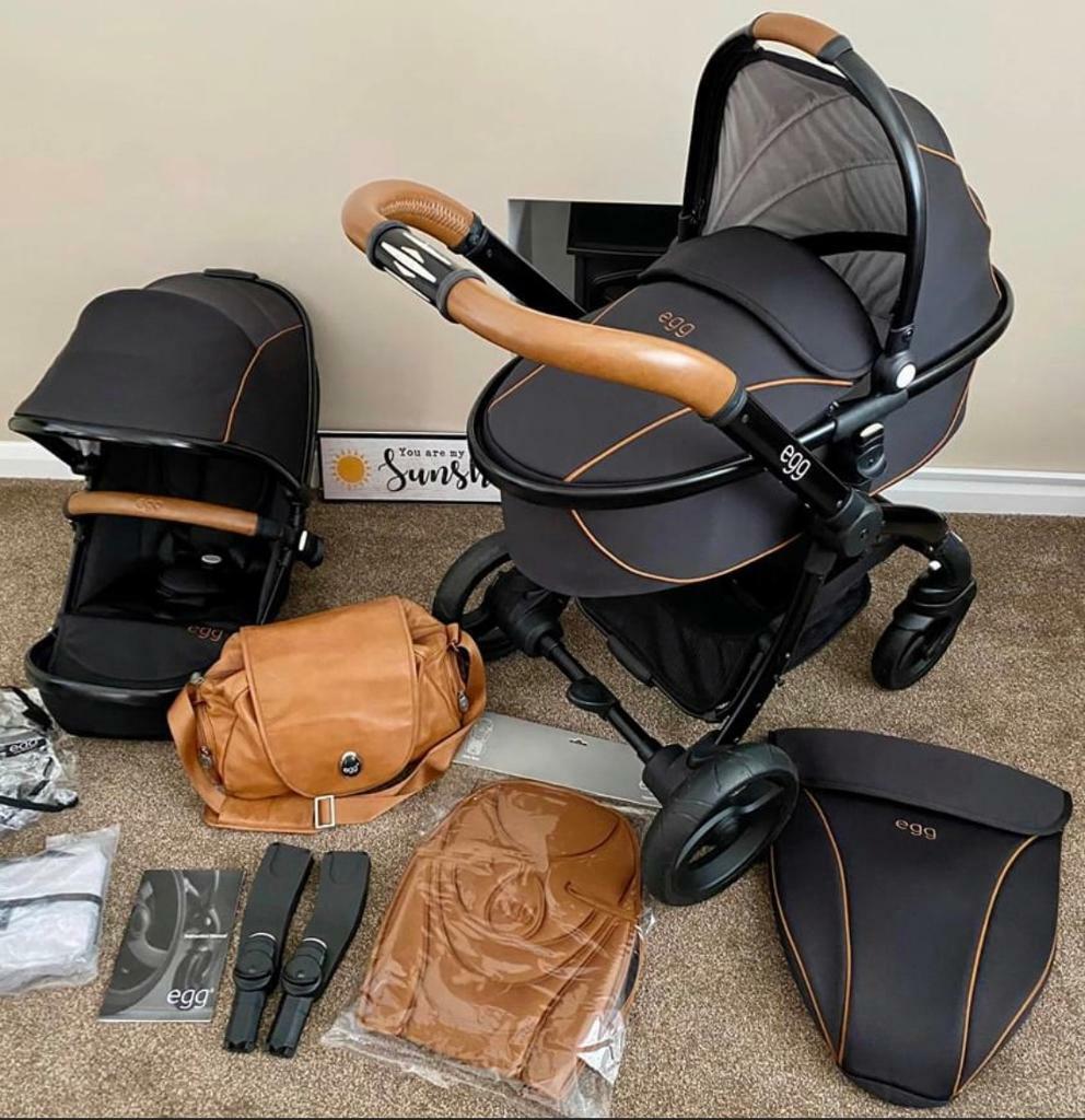 egg carrycot espresso